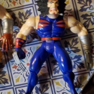 Toybiz Vintage xmen ,beast,Sabretooth and Wolverine lot of 3